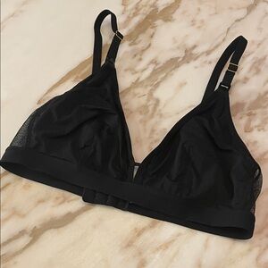 Lively Black Snap down nursing bra